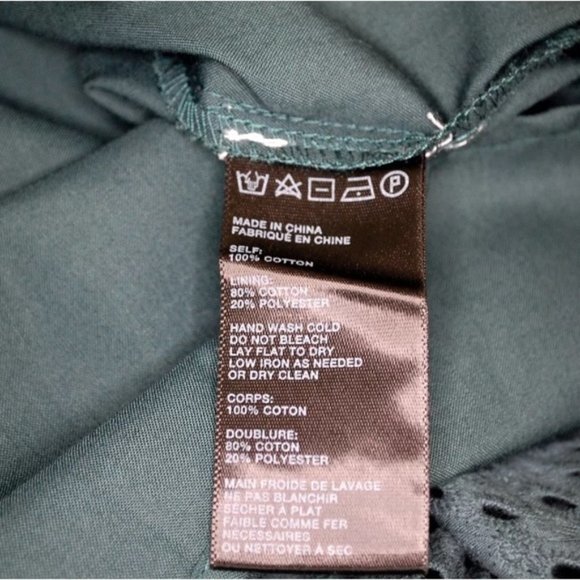 JOA off the shoulder Eyelet Mini Dress - Picture 5 of 5